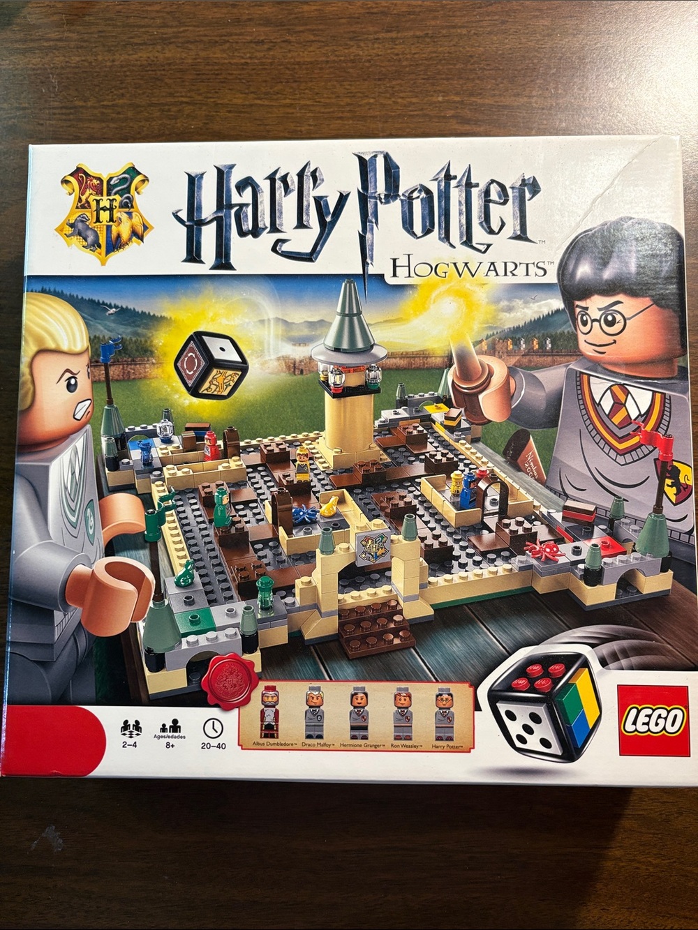 Lego Harry Potter Hogwarts Board Game - complete set in original box